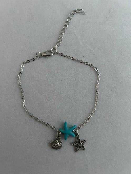 Enkelbandje sea time bohemian style, Sieraden, Tassen en Uiterlijk, Enkelbandjes en Enkelkettinkjes, Nieuw, Overige materialen