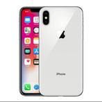 Apple iPhone X 256 gb zilver wit goede batterijcapaciteit, Telecommunicatie, Mobiele telefoons | Toebehoren en Onderdelen, Gebruikt