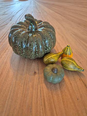 Decoratie pompoen setje 5 stuks house of season beschikbaar voor biedingen