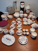 uitgebreid boerenbont Bouquet servies boerenbond compleet, Ophalen of Verzenden, Zo goed als nieuw, Aardewerk, Boerenbont