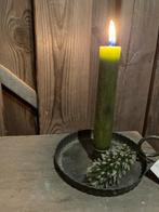 Zinken Dinnerkaars Houder, Nieuw, Ophalen of Verzenden, Metaal, Grijs