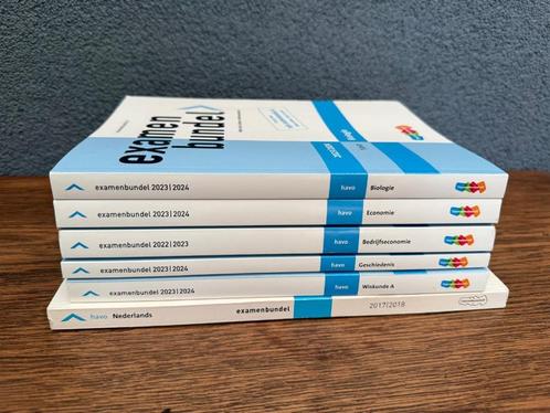 Examenbundels havo 6 stuks, Boeken, Schoolboeken, Zo goed als nieuw, HAVO, Ophalen