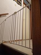 2x Noma Traphekjes Wit - Uitschuifbaar - Zo Goed Als Nieuw, Ophalen, Zo goed als nieuw, Klemhekje, Metaal of IJzer