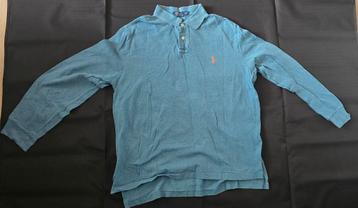 POLO RALPH LAUREN OVERHEMD AQUA BLAUW MAAT XL beschikbaar voor biedingen