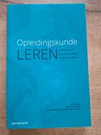 Opleidingskunde - Leren in het werk, Ophalen of Verzenden, Zo goed als nieuw, HBO, Erik Deen, Mariel Rondeel