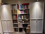 Grote boekenkast / kastenwand 280 cm breed met verlichting, Ophalen, Overige materialen, Gebruikt, 200 cm of meer