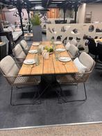 Tuinset Aprilla | 4 Seasons Outdoor | Showroommodel, Tuin en Terras, Ophalen, Gebruikt, 6 zitplaatsen, Aluminium