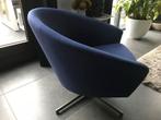 Te Koop Paarse Hulshoff fauteuils, Ophalen, Gebruikt, Stof, 75 tot 100 cm