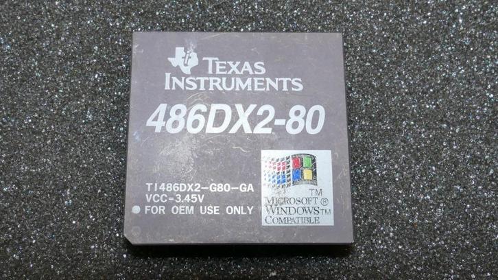 Texas Instruments| 486DX2-80 | CPU | Processor, Computers en Software, Vintage Computers, Ophalen of Verzenden