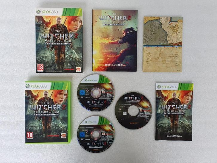 Xbox 360: The Witcher 2 - Assassins of Kings Enhanced Ed., Spelcomputers en Games, Games | Xbox 360, Gebruikt, Avontuur en Actie