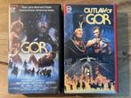 VHS Ex-rentals Gor/Outlaw of Gor., Cd's en Dvd's, VHS | Film, Science Fiction en Fantasy, Gebruikt, Vanaf 12 jaar, Verzenden