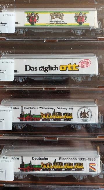 NLK 1003 4 SPECIALE WAGONS, 1-MALIGE UITGAVE 1/160 beschikbaar voor biedingen