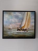 Schilderij zeilschip op zee., Ophalen