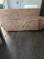 Logeerbed/Matras - Tweepersoons 3 delig - Beige Bekleding, Caravans en Kamperen, Ophalen