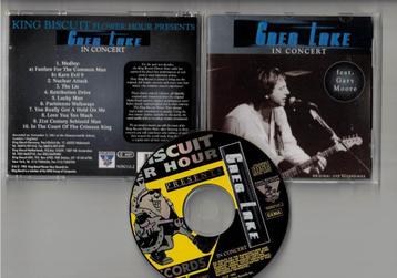 GREG LAKE CD In Concert - King Biscuit Flower H. Gary Moore beschikbaar voor biedingen