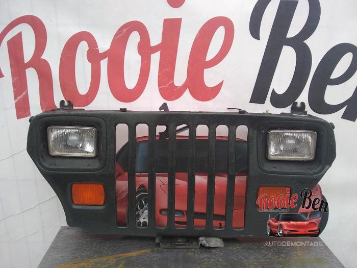 Grille van een Jeep Wrangler, Auto-onderdelen, Carrosserie en Plaatwerk, Jeep, Gebruikt, -, -