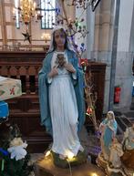 Mariabeeld Maria heilig hart 60cm hoog! Gerestaureerd Miekje, Antiek en Kunst, Antiek | Religie, Ophalen