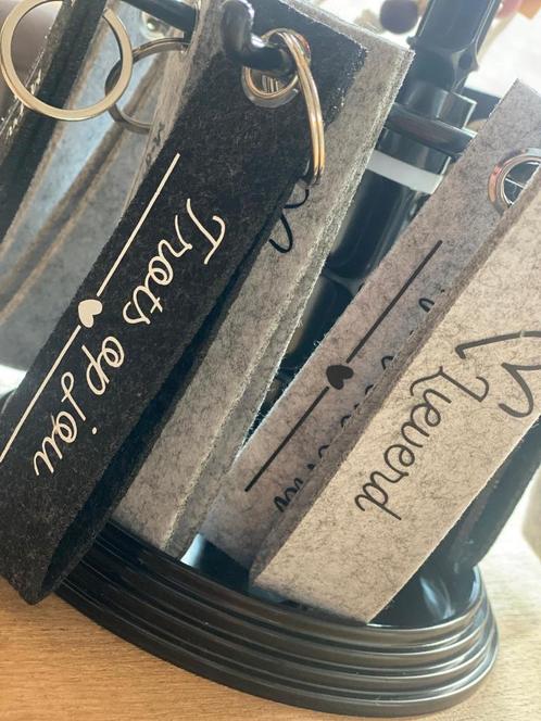 Vilten sleutelhangers, Verzamelen, Sleutelhangers, Nieuw, Overige typen, Ophalen of Verzenden