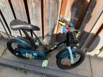 B Twin kinderfiets, Fietsen en Brommers, Fietsen | Kinderfietsjes, Ophalen, Gebruikt, Minder dan 16 inch, Zijwieltjes