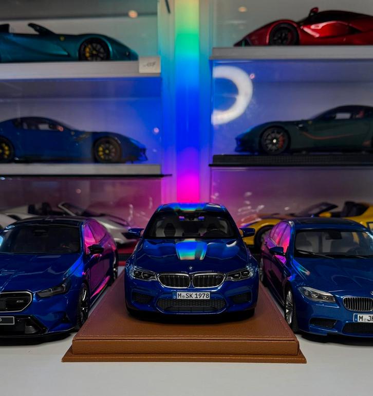 BMW M5 f90 norev 1/18 rare, Hobby en Vrije tijd, Modelauto's | 1:18, Zo goed als nieuw, MiniChamps, Ophalen of Verzenden