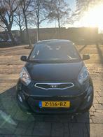 Kia Picanto 1.0 Cvvt 5-DRS 2013 Zwart, Auto's, Voorwielaandrijving, 400 kg, Zwart, 24 km/l