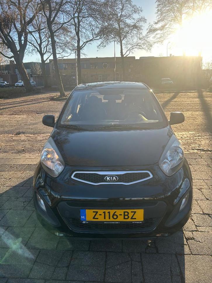Kia Picanto 1.0 Cvvt 5-DRS 2013 Zwart, Auto's, Kia, Particulier, Picanto, Benzine, Hatchback, Handgeschakeld, Geïmporteerd, Zwart