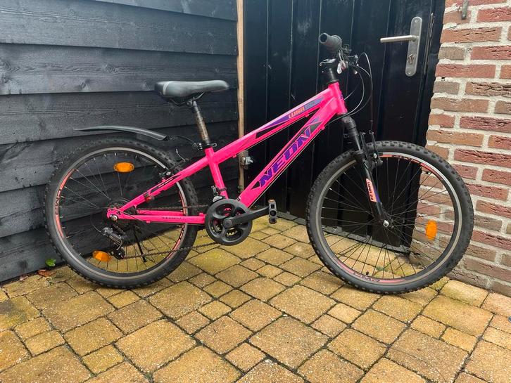 Mountainbike 24 inch - Neon Luna, Fietsen en Brommers, Fietsonderdelen, Gebruikt, Mountainbike, Ophalen of Verzenden