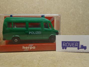 HERPA 1:87, MERCEDES 207D, POLIZEI, OVP Zie Foto`s beschikbaar voor biedingen