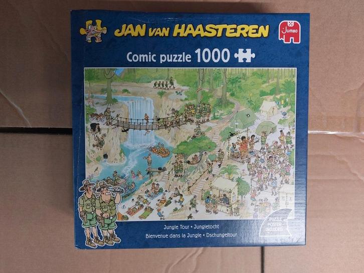 Jan van Haasteren Jungle tour 1000, Hobby en Vrije tijd, Denksport en Puzzels, Nieuw, Ophalen of Verzenden
