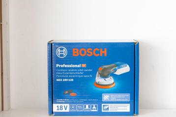 Bosch GEX 18V-125 18v accu excentrische schuurmachine solo beschikbaar voor biedingen