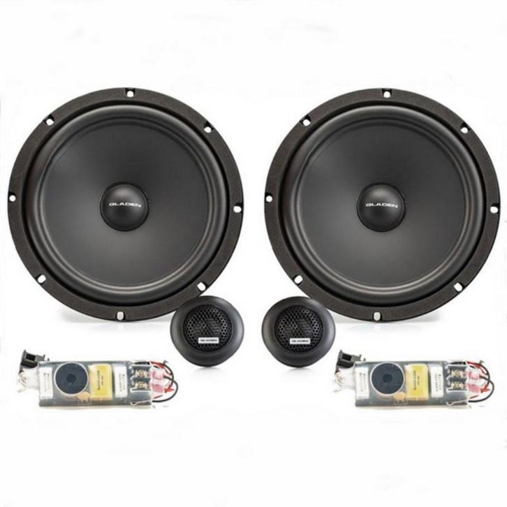 Gladen RS200 luidspreker set 20cm 2-weg compo 90 watts RMS 3, Auto diversen, Autospeakers, Nieuw, Ophalen of Verzenden