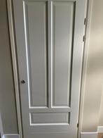 Massief houten binnendeur opdek 80x210, Doe-het-zelf en Verbouw, Deuren en Horren, Gebruikt, Binnendeur, 200 tot 215 cm, 80 tot 100 cm