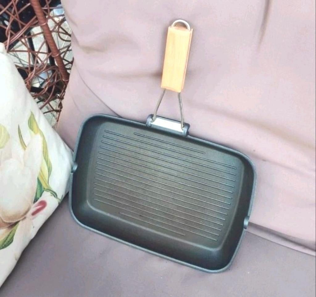 Ikea Grillpan, Ophalen of Verzenden, Gebruikt, Overige materialen