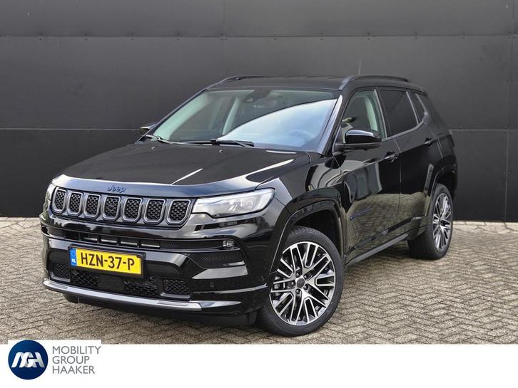 Jeep Compass 4xe 240 Plug-in Hybrid Electric Summit | Apple-, Auto's, Jeep, Bedrijf, Te koop, Compass, 360° camera, 4x4, ABS, Achteruitrijcamera