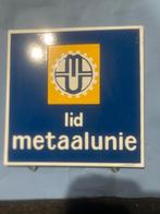 Mooi gaaf emaille bord, Ophalen of Verzenden