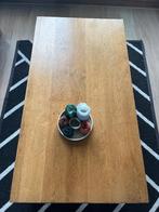 meubelset, eettafel met stoelen, salontafel, tv meubel hout, Ophalen, Gebruikt, Eikenhout, 50 tot 100 cm