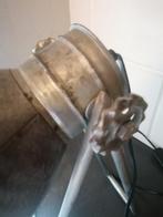 OUDE METALEN SCHIJNWERPER / LAMP 40X16 CM VERSTELBAAR, Ophalen of Verzenden