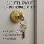 SLEUTEL KWIJT of buitengesloten ? 24/7service, Ophalen of Verzenden, Zo goed als nieuw, Slot