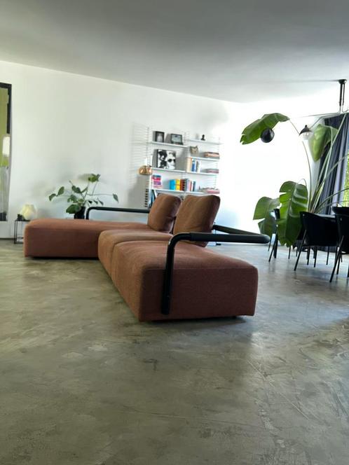 Design modulaire lounge Cassina bank, Huis en Inrichting, Banken | Sofa's en Chaises Longues, Zo goed als nieuw, Metaal, Ophalen