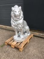 Betonnen leeuwen beelden, Tuin en Terras, Tuinbeelden, Ophalen of Verzenden