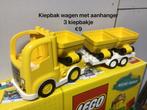 Duplo vrachtwagen met kiep containers, Ophalen of Verzenden, Zo goed als nieuw, Duplo
