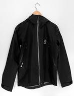 Haglöfs Roc GTX Gore-Tex Waterdichte Regenjas Zwart Maat S, Kleding | Heren, Jassen | Zomer, Zwart, Ophalen of Verzenden, Zo goed als nieuw