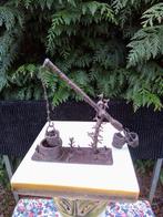 Kunstwerk van brons put met emmertjes., Antiek en Kunst, Antiek | Koper en Brons, Ophalen of Verzenden, Brons