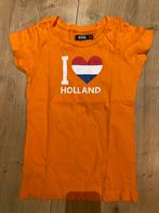 Meisjes t-shirt i love holland maat 128 oranje, Kinderen en Baby's, Kinderkleding | Maat 128, Ophalen of Verzenden, Zo goed als nieuw