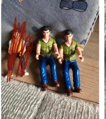 Schleich poppetjes, figuurtjes auto/trailer beschikbaar voor biedingen