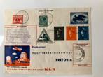 Poststuk 1938 Dingaansdagvlucht KLM Pretoria., Postzegels en Munten, Brieven en Enveloppen | Buitenland, Verzenden, Envelop