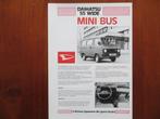 Daihatsu 55 Wide Mini Bus, Nieuw, Overige merken, Ophalen of Verzenden