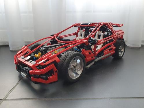 Lego Technic 8448 Super Street Sensation compleet met boeken, Kinderen en Baby's, Speelgoed | Bouwstenen, Gebruikt, Overige merken
