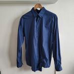 Overhemd licht blauw gestipt maat L 41/42 authentic, Authentic, Blauw, Ophalen of Verzenden, Zo goed als nieuw