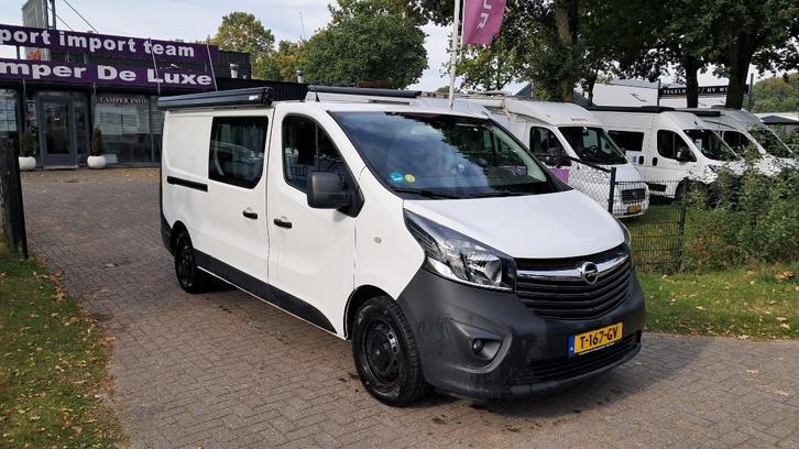 Opel Vivaro Camperbus 2018 1.6L 145PK Euro 6, 6 zitplaatsen, Caravans en Kamperen, Campers, Bedrijf, tot en met 2, Buscamper of Camperbus
